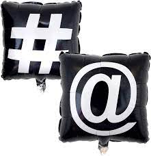 HASHTAG/AT BALLOON