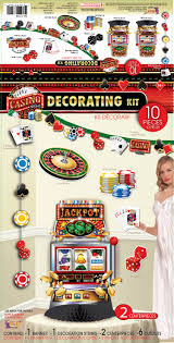 Casino Night Decorating Kit