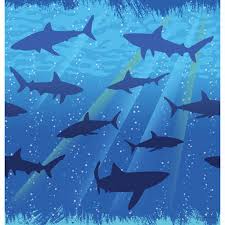 Shark Party Tablecover