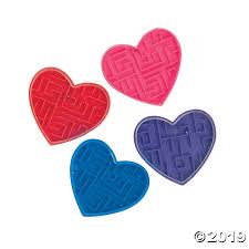 Valentine Maze Puzzles