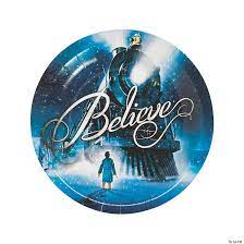 Polar Express Believe 9" Paper Plates - 8ct.