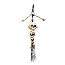 SKULLS AND BONES HANGING PROP