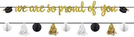 "WE ARE SO PROUD OF YOU" BANNER KIT