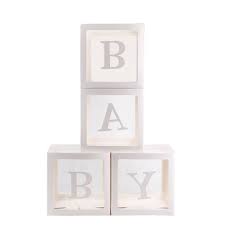 BABY BALLOON BOXES