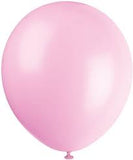 12" LATEX BALLOONS 10 COUNT 17+ COLORS