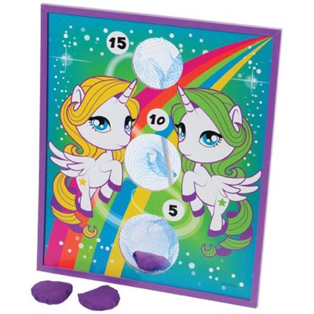 UNICORN BEAN BAG TOSS GAME