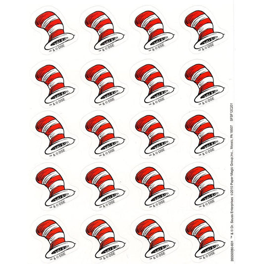 DR SEUSS HAT STICKERS