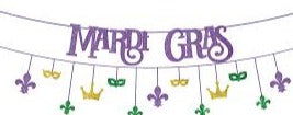 Mardi Gras Banner Multi-Pack