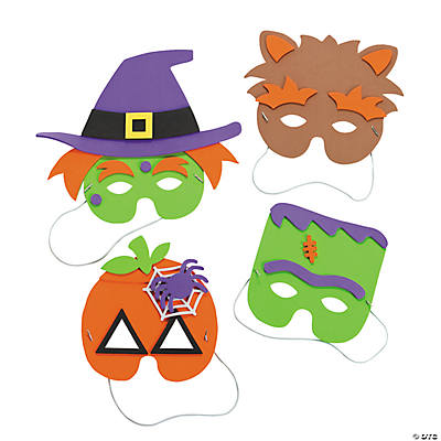 FOAM HALLOWEEN MASK CRAFT KIT