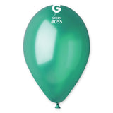 GEMAR METALLIC 12" LATEX BALLOONS 50 COUNT