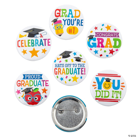 "I Graduated" Buttons