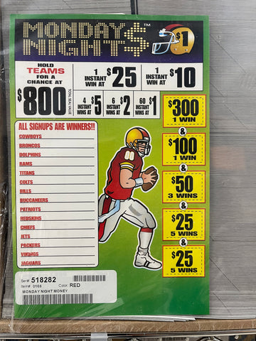 Football pull tabs deals