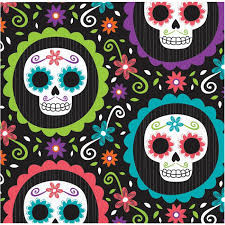 DAY OF THE DEAD - BEVERAGE NAPKINS