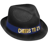 Cheers to 21 Birthday Hat