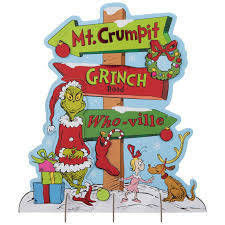 GRINCH TABLE DECORATION