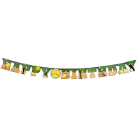 Fastpitch Softball Birthday Letter Banner