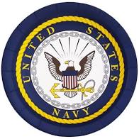 U.S. NAVY 9" PLATES