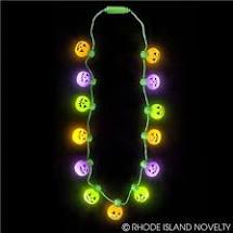LIGHT UP PUMPKIN NECKLACE