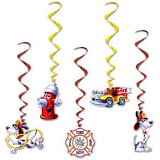 FIRE DEPARTMENT - PARTY WHIRLS