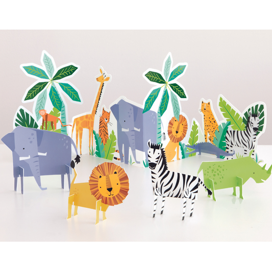 SAFARI TABLE DECORATING KIT