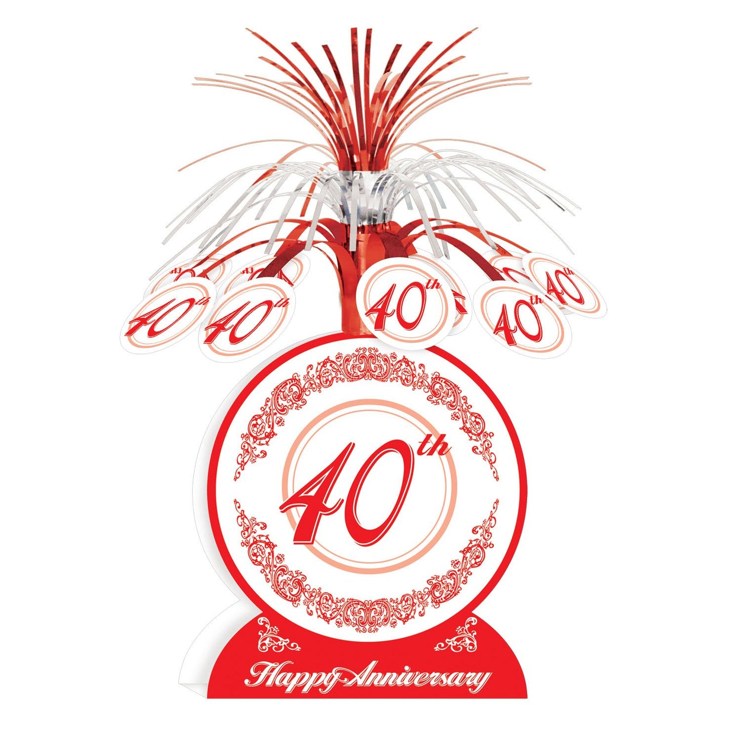 40th Anniversary Centerpiece