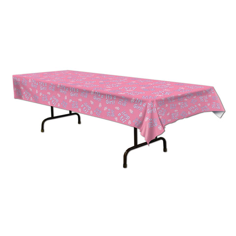 It's A Girl Pink Tablecover