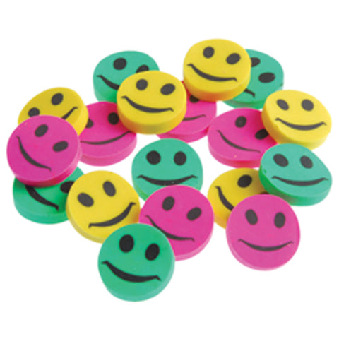 Smile Face Erasers