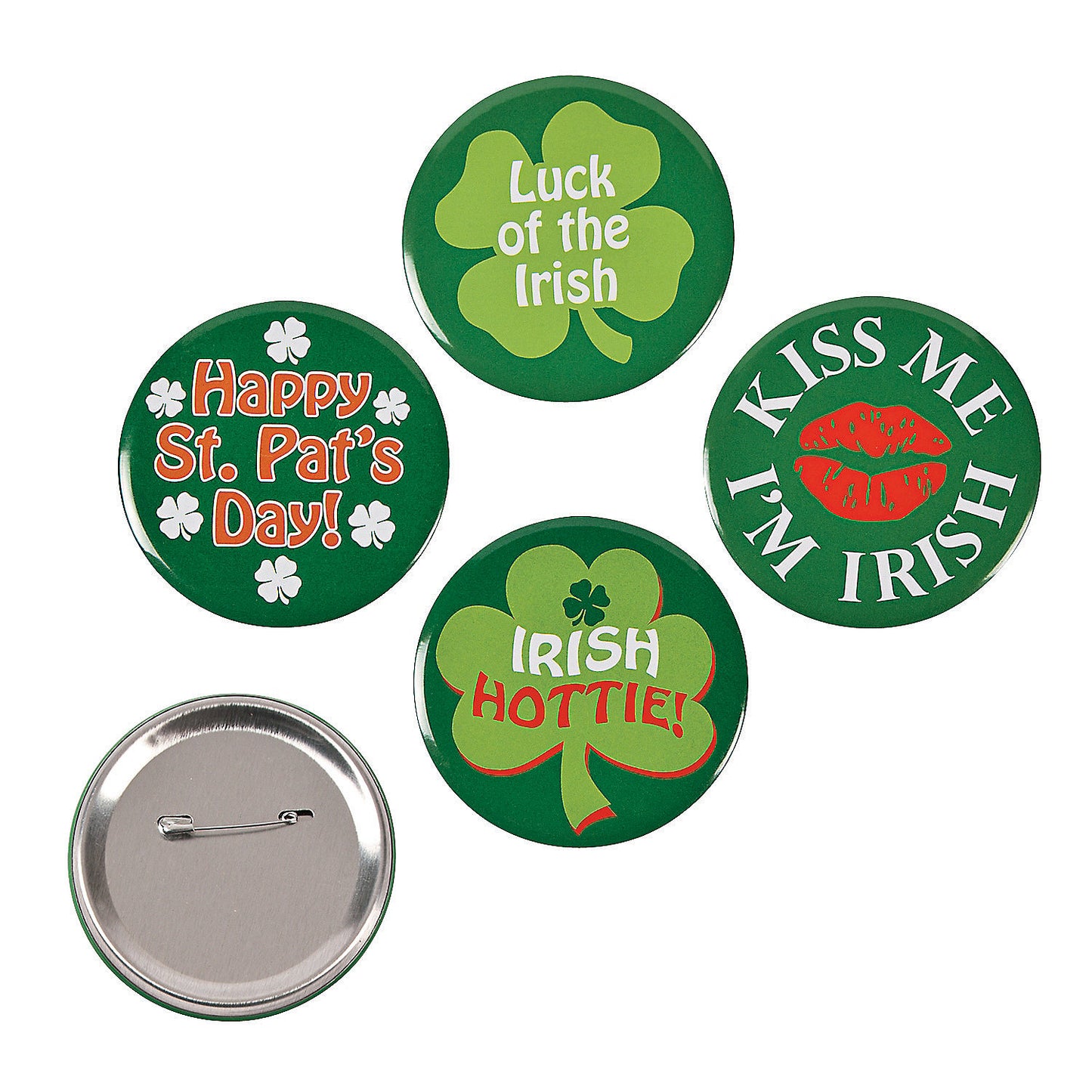 St. Patrick's Assorted Buttons
