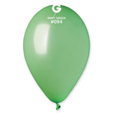 GEMAR METALLIC 12" LATEX BALLOONS 50 COUNT