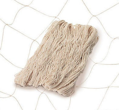 White Cotton Natural Fish Net