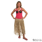 Natural Raffia Adult's Hula Skirt