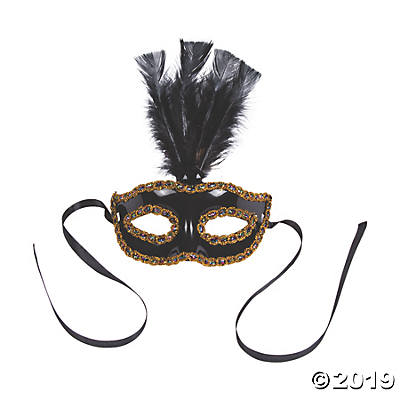 MASQUERADE MASK BLACK