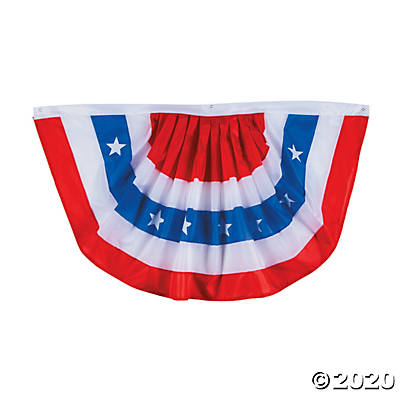 Nylon Patriotic Bunting