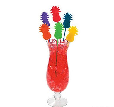 Bright Pineapple Stir Sticks