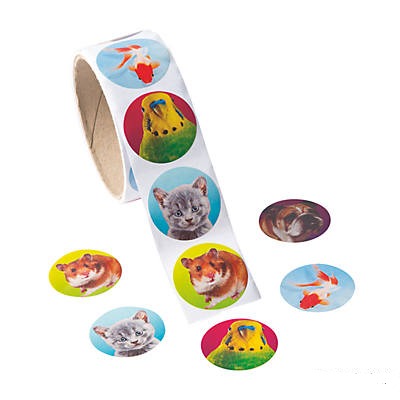Realistic Pet Photo Stickers