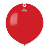 #045 RED GEMAR LATEX BALLOON