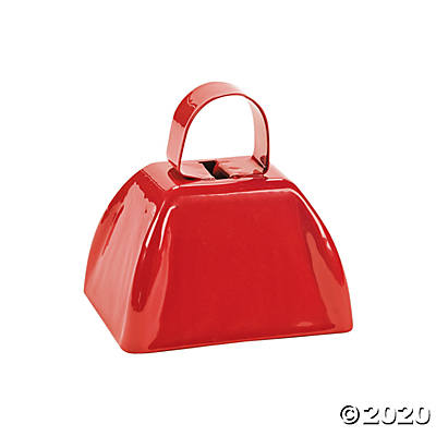 Red School Cowbell