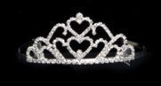 DOUBLE HEART TIARA