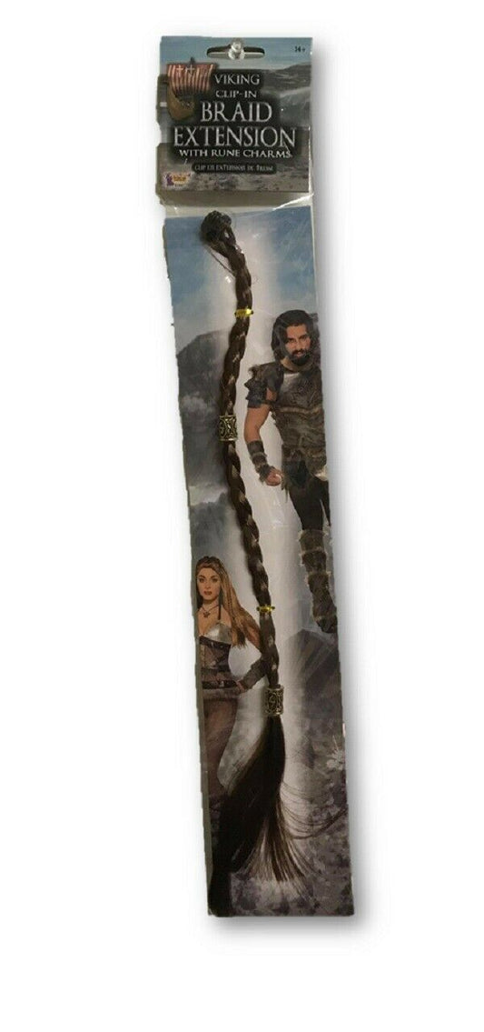 Blonde Viking Braid Clip-In