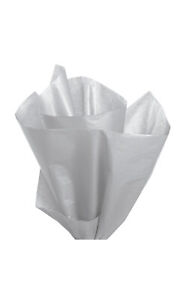 TISSUE PAPER SILVER  20" x 20"  5 pc