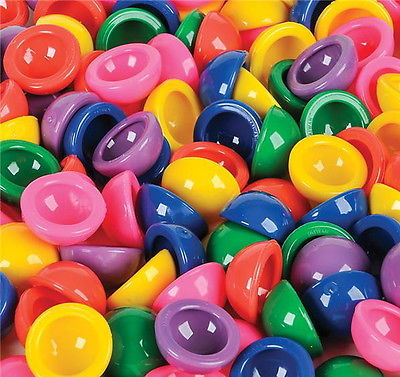 BRIGHT COLORED POPPERS, 144 PIECES