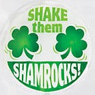 Light Up St. Patty's Button