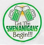 Light Up St. Patty's Button
