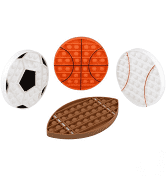 SPORTS BALL BUBBLE POPPER