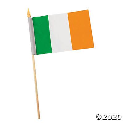 Mini Irish Cloth Flag
