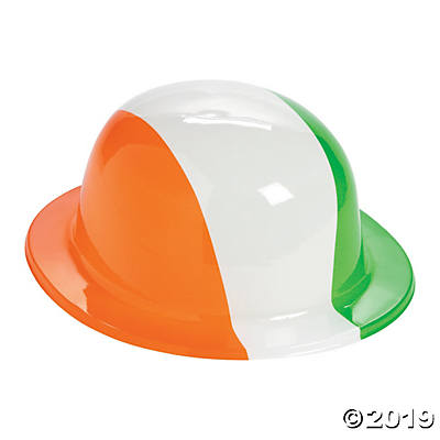 ST PATTY TRI COLOR DERBY HAT