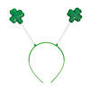 Glitter Shamrock Head Boppers