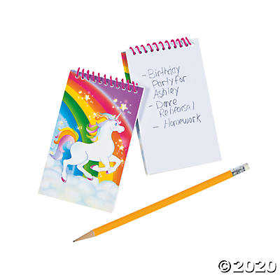 Unicorn Spiral Notepads