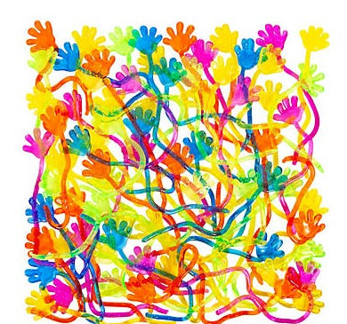 Glitter Sticky Hands