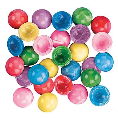 MINI MARBLEIZED POPPERS, 144 PIECES